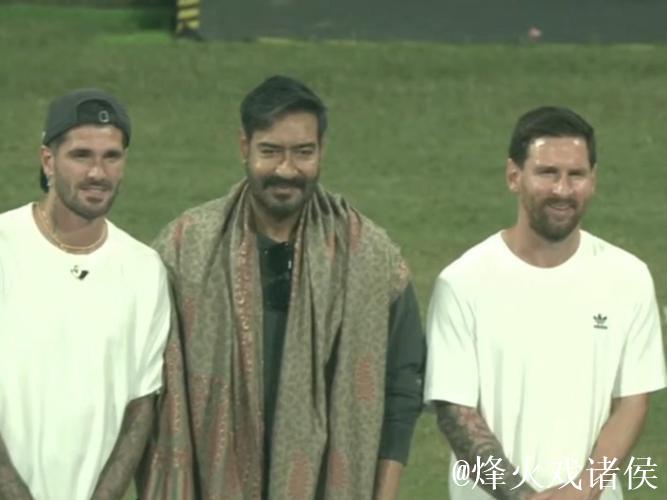 梅西造访孟买正式开启印度之旅